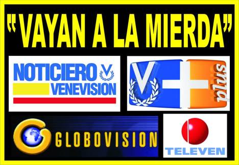 Peligroso silencio Guardan los canales de TV Venezolanos